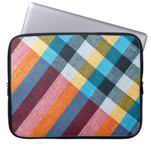 Capa Para Notebook Textura fechada de Tecido, estilo tailandês