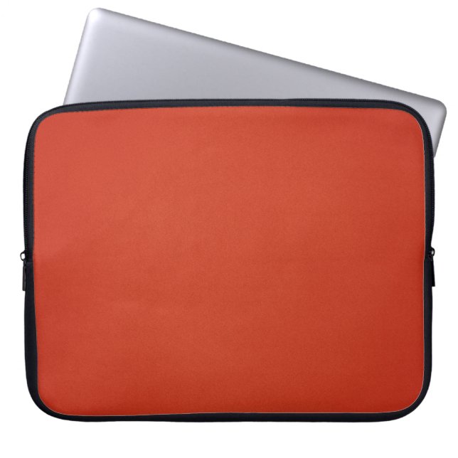 Capa Para Notebook Textura Granulada Vermelha Moderna e Quente (Frente)