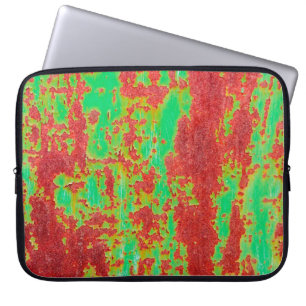 Capa Para Notebook Textura metálica com efeito de arranhões e fissura