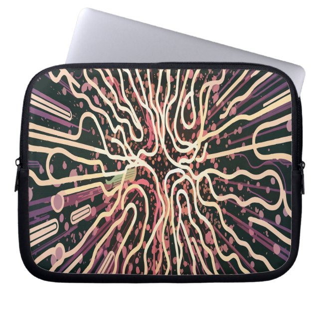 Capa Para Notebook Textura riscada (Frente)