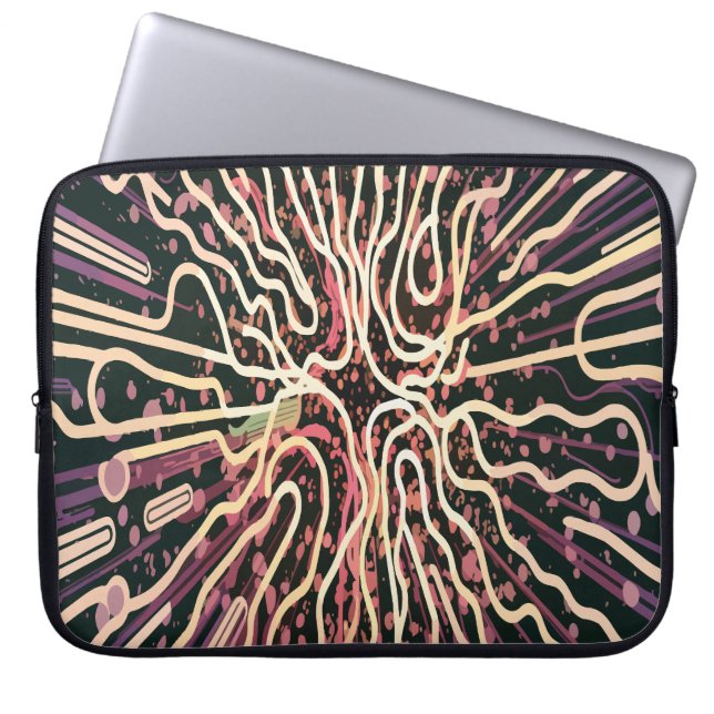 Capa Para Notebook Textura riscada (Frente)