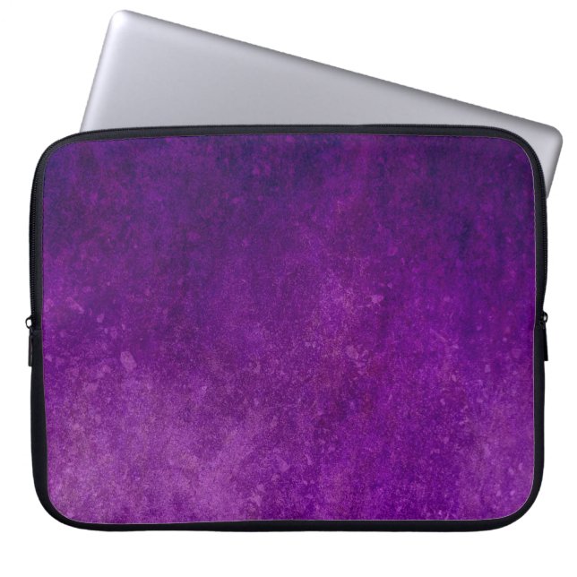 Capa Para Notebook Textura roxa de fundo (Frente)