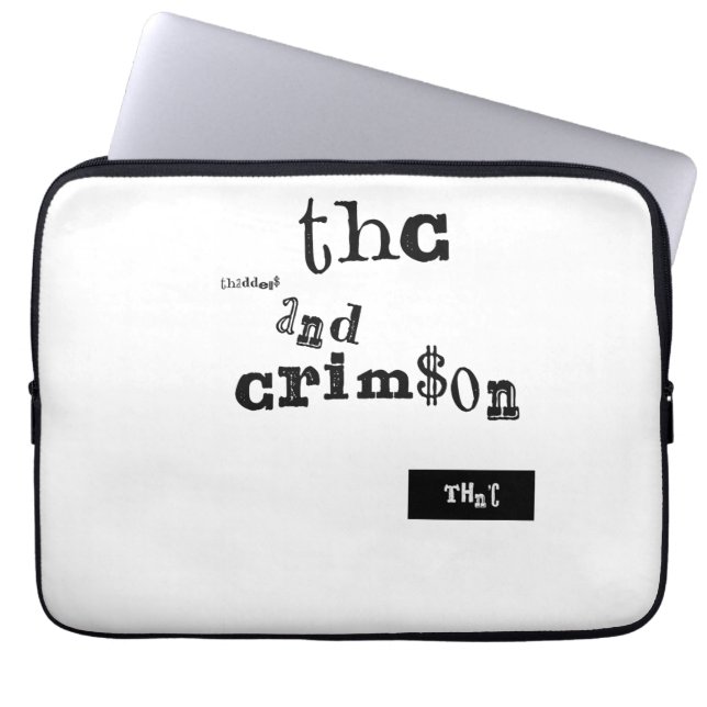 Capa Para Notebook thaddeus & crimson (Frente)
