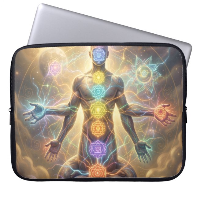 Capa Para Notebook The 7 Chakras´7 (Frente)