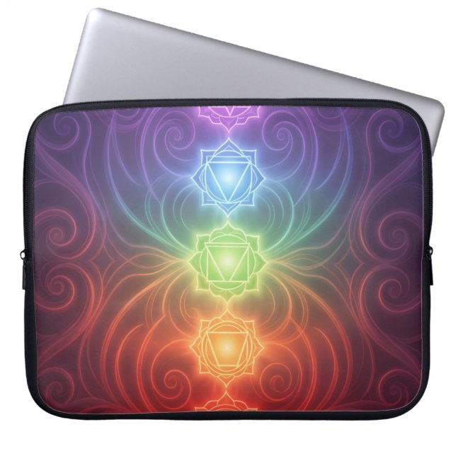 Capa Para Notebook The 7 Chakras´9 (Frente)