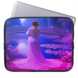 Capa Para Notebook The Elegant Woman is Purple Reign Electronics Bag
