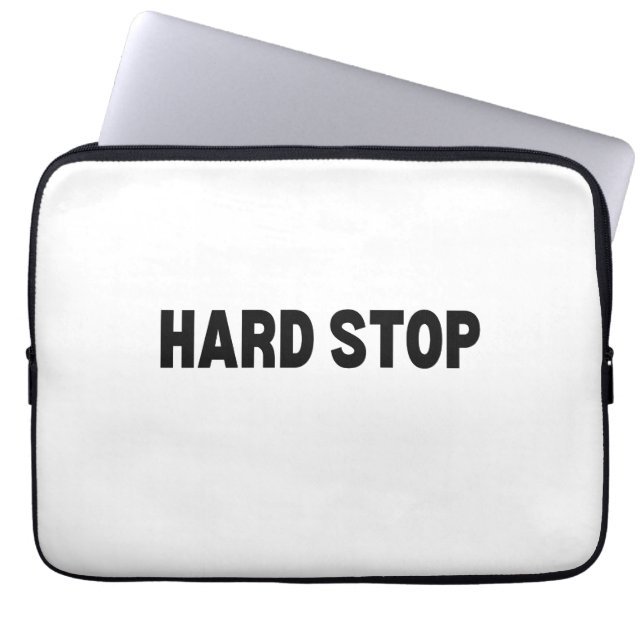 Capa Para Notebook The Final Buffer | Hard Stop Padded Laptop Sleeve (Frente)