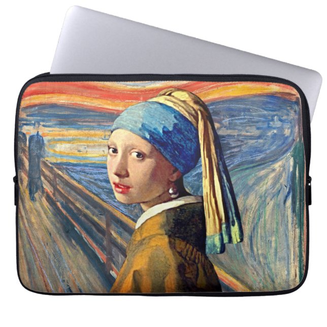Capa Para Notebook The Girl’s Scream Laptop Sleeve (Frente)