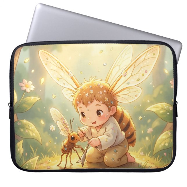 Capa Para Notebook The Glowing Wanderer and the Art of Nectar (Frente)