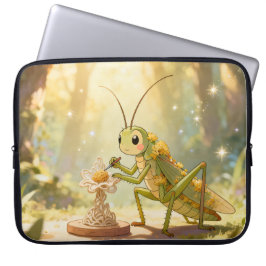 Capa Para Notebook The Grasshopper and the Nectar Artwork.1