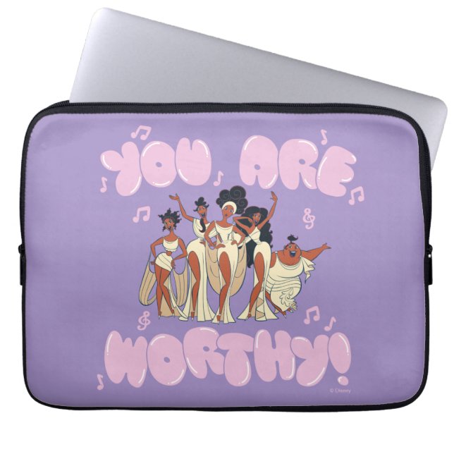 Capa Para Notebook The Muses - You Are Worthy Laptop Sleeve (Frente)