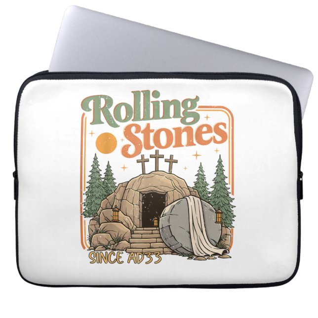 Capa Para Notebook The Stone was Rolled Away He is Alive  (Frente)