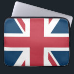 Capa Para Notebook The Union Jack British Flag Laptop Sleeve<br><div class="desc">Laptop sleeve with The Union Jack flag design. This United Kingdom flag design is a great way to show you are proud to be British.</div>