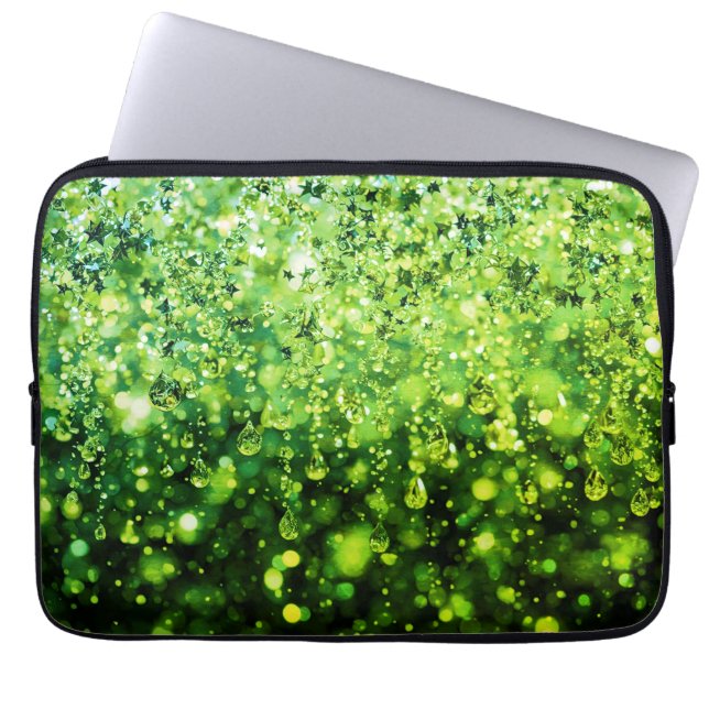Capa Para Notebook This Is Not Green Rain on a Laptop Electronics Bag (Frente)