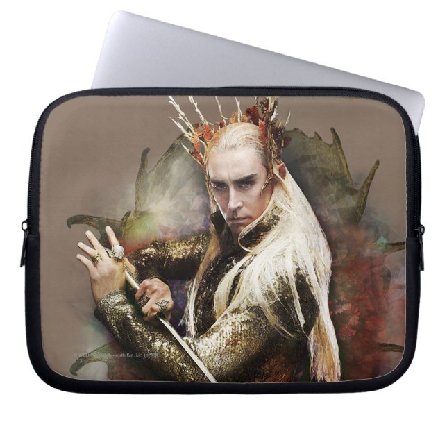 Capa Para Notebook Thranduil com Espada (Frente)
