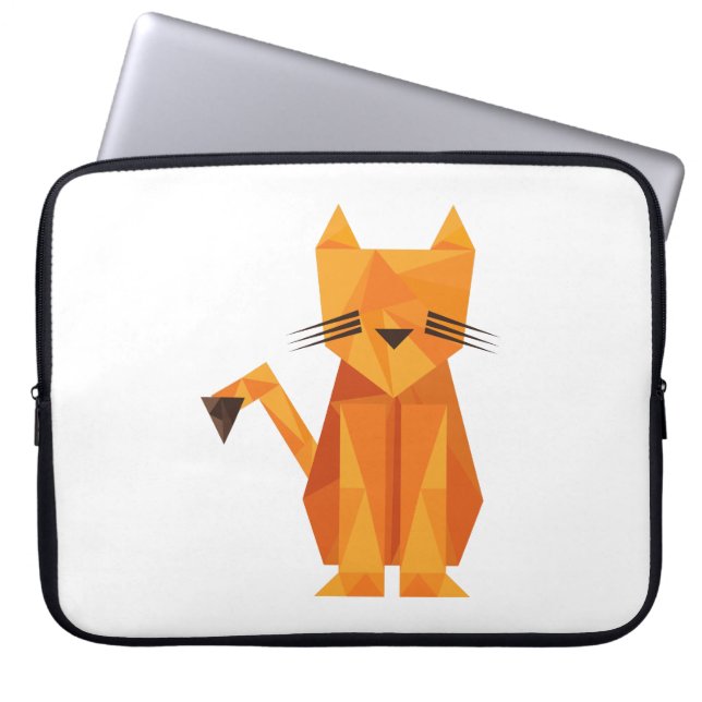 Capa Para Notebook Tiger Oragami (Frente)