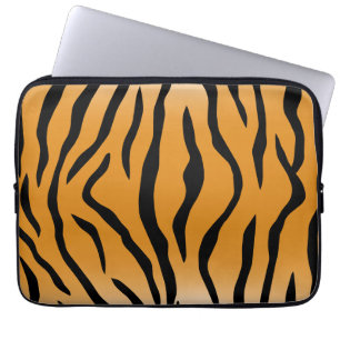 Capa Para Notebook Tiger stripes pattern