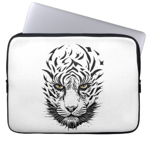 Capa Para Notebook Tiger Wild Animal Nature Illustration Art Tatuagem