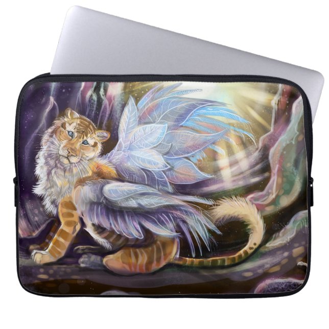 Capa Para Notebook Tigre de Wing Frost (Frente)