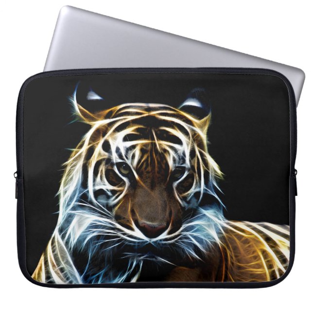 Capa Para Notebook Tigre frágil (Frente)