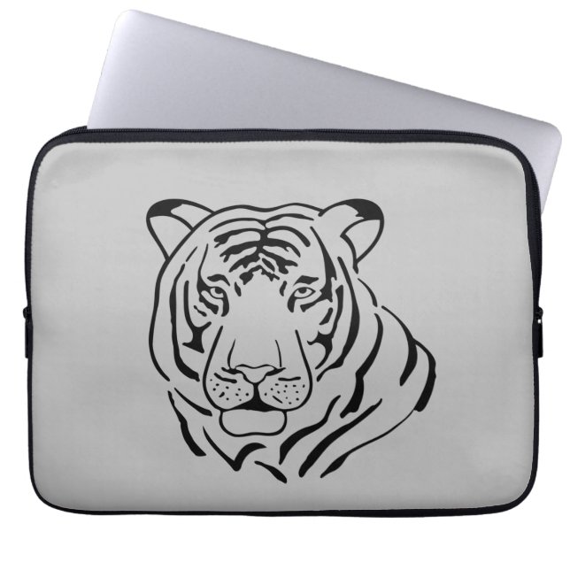 Capa Para Notebook Tigre Gratiffi (Frente)
