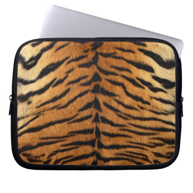 Capa Para Notebook Tigre Impressão de peles com pelo (Frente)