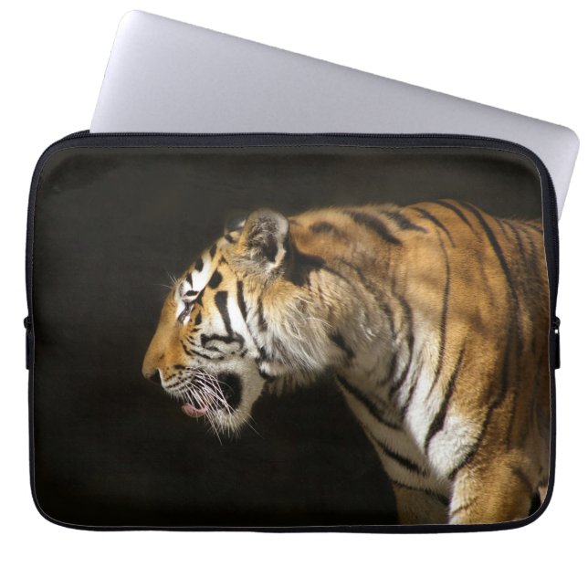 Capa Para Notebook Tigre Siberian (Frente)