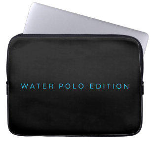 Capa Para Notebook Tipografia do Modern Water Polo Edition