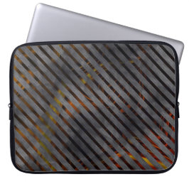 Capa Para Notebook Tiras de corte cruzado de cinzas ou fitas de carbo