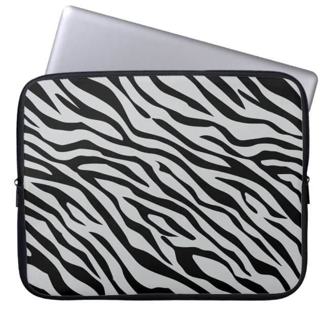 Capa Para Notebook Tiras de Zebra Mágica Clique para Personalizar a c (Frente)