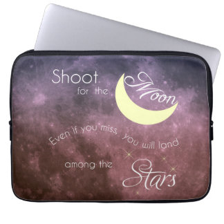 Capa Para Notebook Tiro para o laptop inspirado de Newoprene da lua