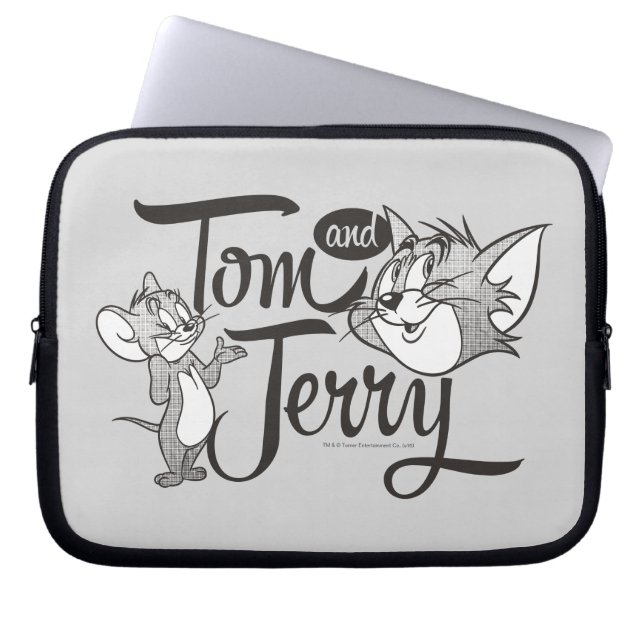 Capa Para Notebook Tom E Jerry | Tom E Jerry Parecidos (Frente)