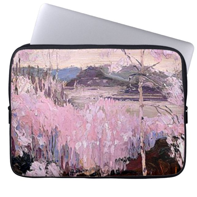 Capa Para Notebook Tom Thomson - Sleet Storm, (Frente)