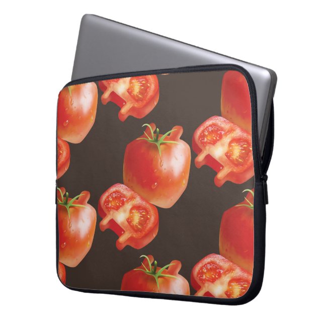 Capa Para Notebook Tomate fresco (Frente Esquerda)