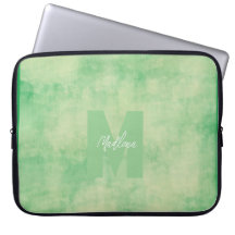 Tons Pastel Terrosos Verdes Monogramados Chiques