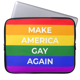 Capa Para Notebook Tornar a América Gay novamente