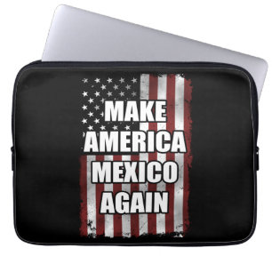 Capa Para Notebook Torne a América México novamente camisa   Presente