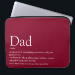Capa Para Notebook Torneio de definição de Pai pai do melhor Pai do m<br><div class="desc">Personalize seu pai especial, pai, pai ou pai para criar um presente exclusivo para Dia de os pais, aniversários, Natal ou qualquer dia que você queira mostrar o quanto ele significa para você. Uma maneira perfeita de mostrar a ele o quão incrível ele é todos os dias. Projetado por Thisnotme©...</div>