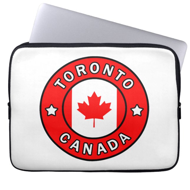 Capa Para Notebook Toronto Canadá (Frente)