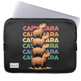 Capa Para Notebook Torre Capybara