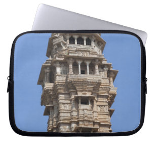 Capa Para Notebook Torre Victoria no Forte Chittorgarh, Índia