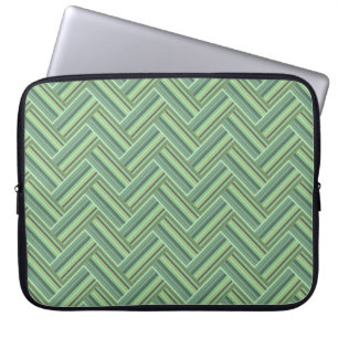 Capa Para Notebook Torres de verde-oliva, tecelagem dupla