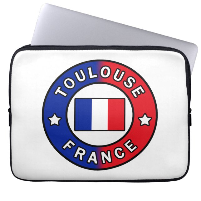 Capa Para Notebook Toulouse França (Frente)