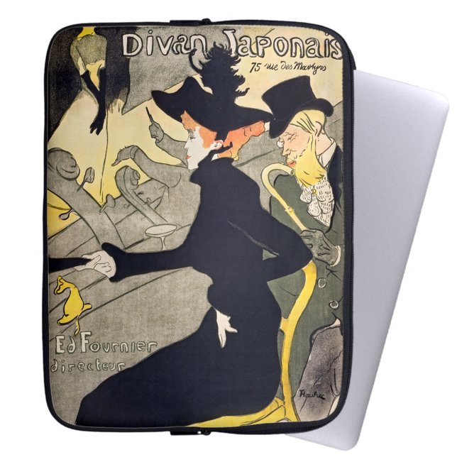 Capa Para Notebook Toulouse-Lautrec - Divan Japonês (Criador carregado)