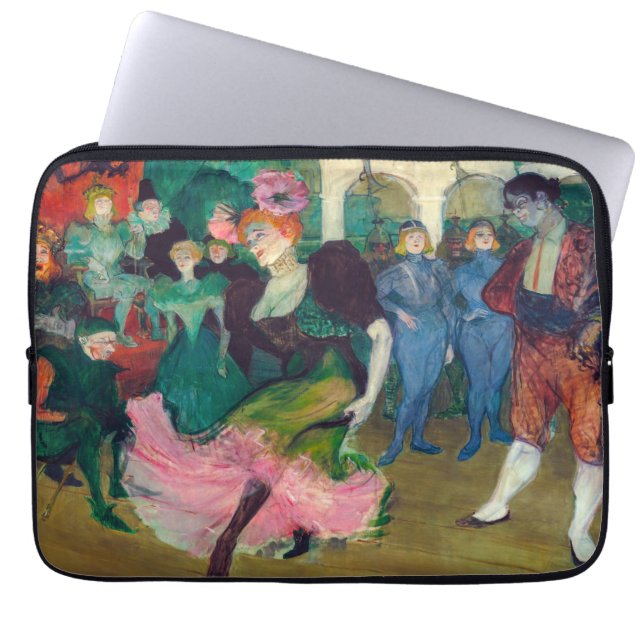 Capa Para Notebook Toulouse-Lautrec - Marcelle Lender, Dançando Boler (Frente)