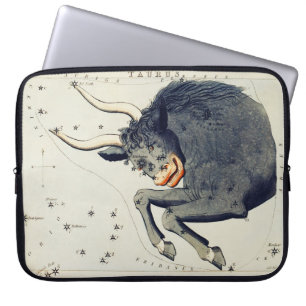 Capa Para Notebook Touro Inspirado no Zodíaco