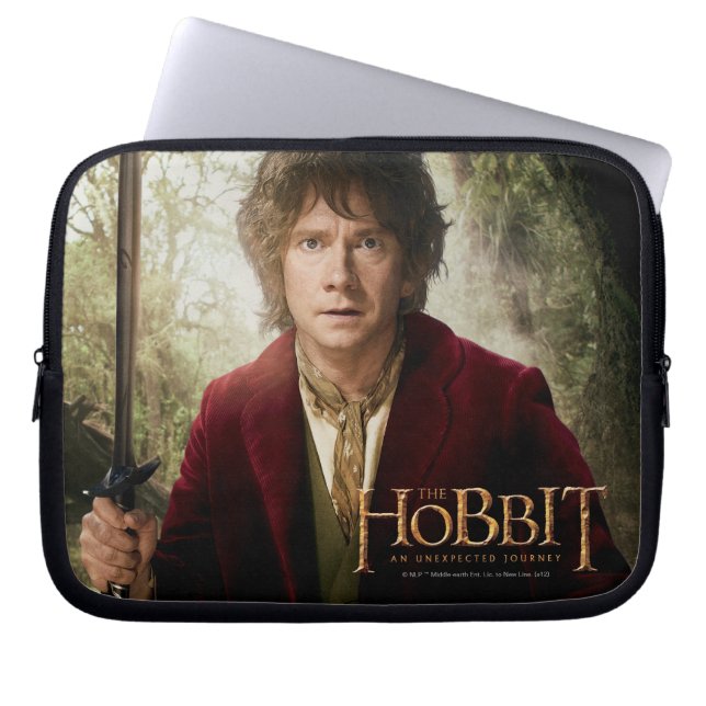 Capa Para Notebook Trabalho de arte da Edição Limitada: BILBO BAGGINS (Frente)