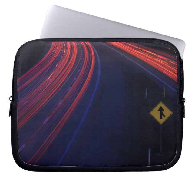 Capa Para Notebook Traços leves para o tráfego do veículo (Frente)