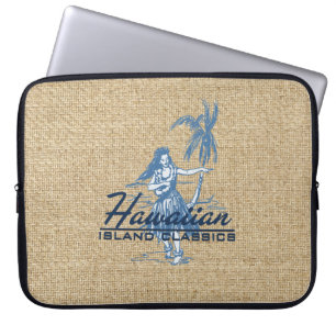 Capa Para Notebook Tradewinins Hawaiian Hula Girl Neoprene Wetcase