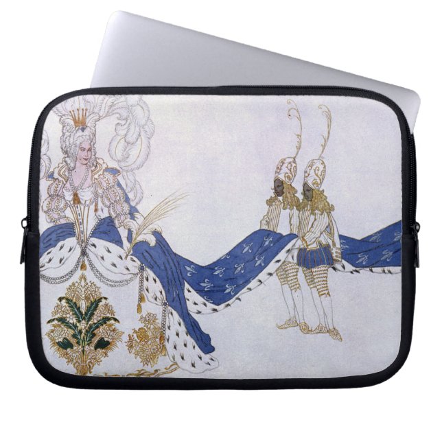 Capa Para Notebook Traje o design para a rainha e suas páginas, de S (Frente)